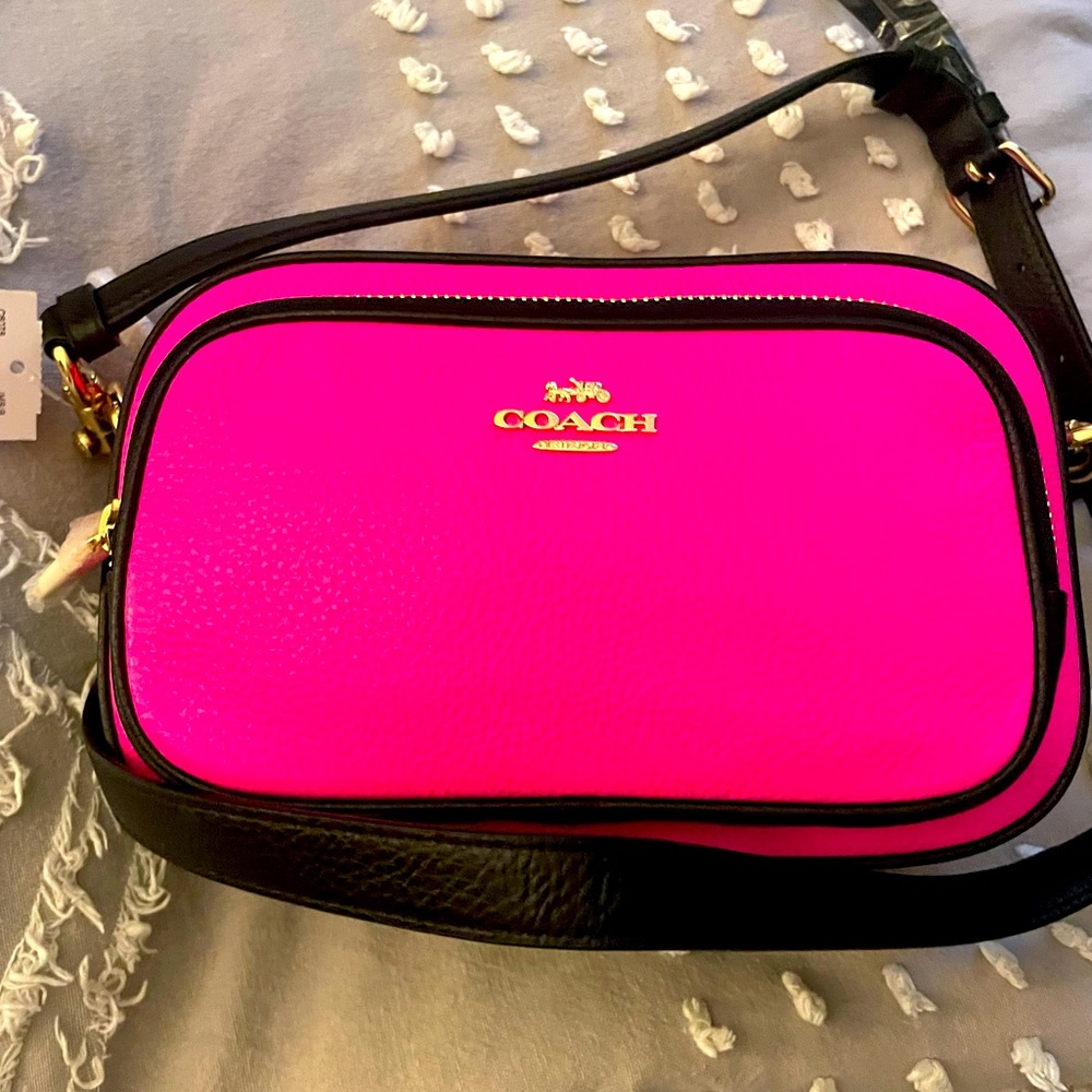 Coach Hot Pink Crossbody